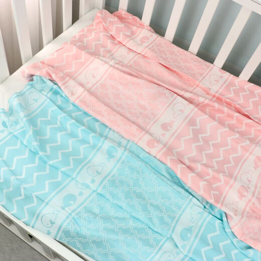 Bamboo fiber blanket, ice silk blanket, baby summer children's thin towel, baby air-conditioned blanket, kindergarten nap blanket, Tongman 30*50cm pillow towel single pack 3050 pieces