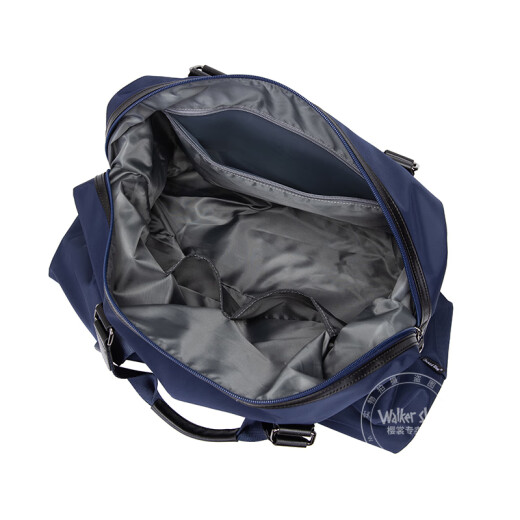 Bolsa de viaje de Walker Shop para hombres Ligeros Ligeros Ligeros Mano de viaje Bolguía de mano de gran capacidad Bolsa de hombro de viaje de corta distancia Bag Casual Fitness Blue Modelo de separación húmedo y seco de húmedo gran tamaño [50*22*28 cm]