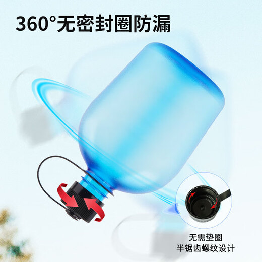 Le Gene (Nalgene) Copa de agua deportiva Gran capacidad Gran capacidad al aire libre Plastic Entrenamiento militar Fitness Kettle Estados Unidos 1777-9905_Military Green