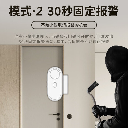GANGQI RFM001 porte télécommandée alarme magnétique porte et fenêtre antivol fenêtre de magasin domestique rappel ouvert et non fermé contrôle d'accès