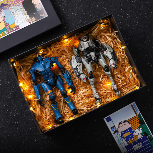 NECA Pacific Rim Mecha Model Spielzeug Rache-Wanderer Doppelblatt Eureka Storm Red Ornamente 679- [Melancholy Romeo] [Originalpaket (Kollektion von Ihrer eigenen)]