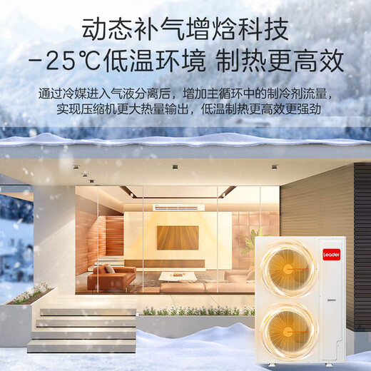 Produced by Haier Smart Home, Haier inverter central air conditioner multi-split 5 hp first-class energy efficiency one-to-four embedded household central air conditioner Yuanqi 6 hp / first-class energy efficiency one-to-four (single fan)