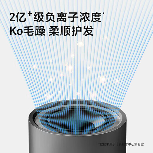 FLYCO 飞科电吹风机家用速干便携学生宿舍低噪音冷热风大功率吹风筒负离子护发吹风机6296/6290/6370/6371 飞科高速吹风机FH6370-太空灰