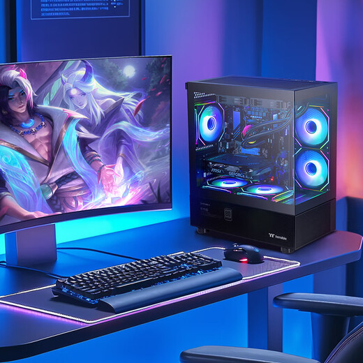 Yeston Dark Knight AMD Ryzen R5-7500F/RX7650GRE/16G/512G E-sports game designer desktop computer host