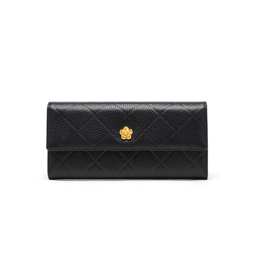YUYULA cowhide women's wallet large capacity clutch bag long multi-card coin wallet light luxury wallet birthday gift
