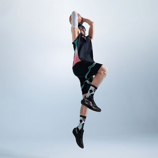 Li Ning Ultra Light 2025beng technology basketball shoes men's shoes breathable game sports shoes black-6 41