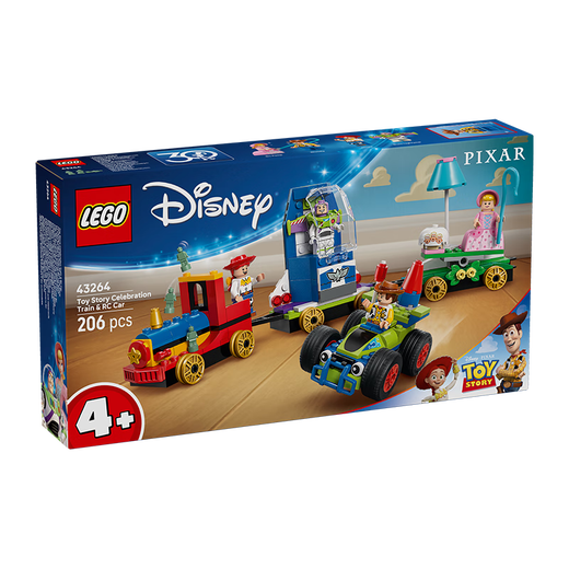 LEGO building blocks Disney 43264 Toy Story train and remote control car girls and children toys birthday gift