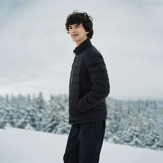 Tambor Down Jacket Men's Short Stand Collar Autumn and Winter Versatile Warm Jacket Liner TA5330257D Black 175