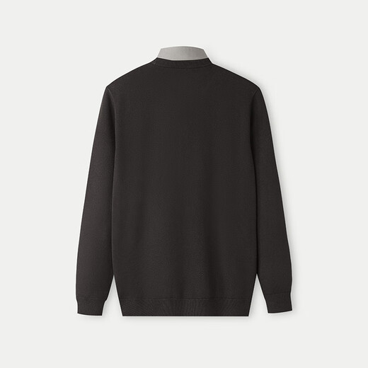 HLA Hailanzhi long-sleeved sweater men's fake two-piece business soft sweater winter men