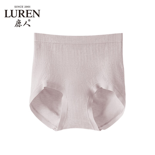 Lu Ren große Unterwäsche für Frauen feiner Faserboden Biede Bauch Lift Buttock Modal Mid-Taist Damen-Briefs 6628 Style 1 6628-Jasmin-Lila-Anhänger 1 Einzelstückgröße (90jin [Jin gleich 0,5 kg] -130jin [Jin gleich 0,5 kg])