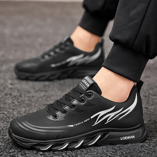 Light Moe Rong Gran tamaño zapatos para hombres 45 Zapatos de moda para hombres 2025 Spring New 46 Casual Shoes 47 Sports Trendy 48 Working Shoes AC3882/Blanco y blanco 46