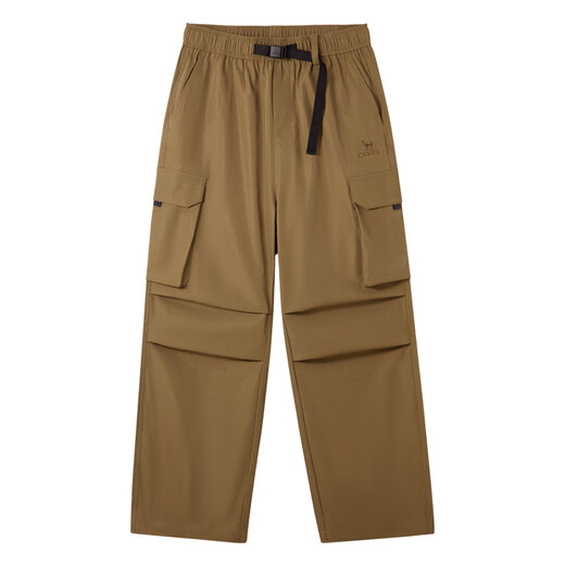 Camel Mountain and Sea Paratrooper Pants Men's 2025 Autumn New Waterproof Outdoor Workwear Mountaineering Pants Couple Style M15CAWI022