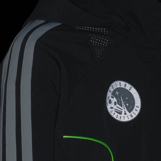 Adidas Children's Clothing 25 Autumn Children's Woven Jacket Thin Men's and Women's Medium and Large Children's Quick-Drying and Comfortable Sports Hooded Jacket KC2543