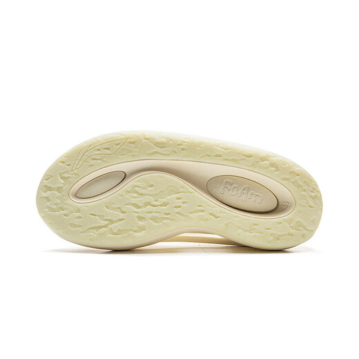 
Li Ning (LI-NING) Yunyou丨Trendy sandals for men and women 25 new summer comfort sandals off-white/black-1 38