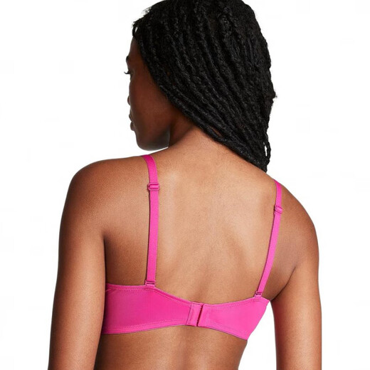 维多利亚的秘密（Victoria's Secret）维密PINK1737聚拢款WEAREVERYWHERE满印舒适聚拢文胸女款糖果粉 糖果粉 4XL 30A