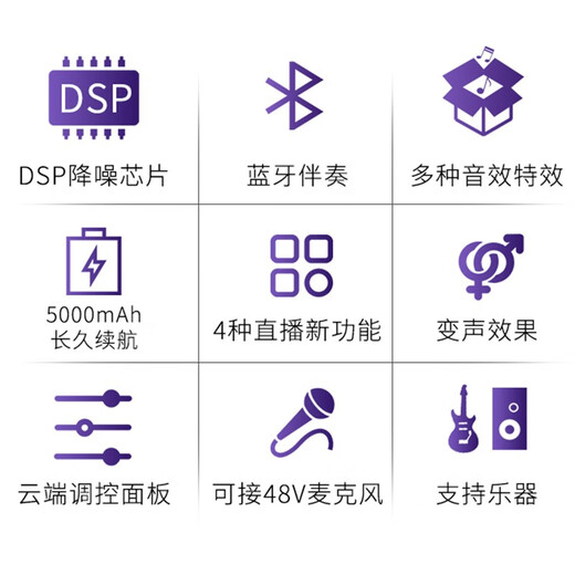 Seeknature Sound Card Broadcast Bar Live Broadcast Equipment Sound Card Set Mobile Live Broadcast Wireless Microphone Karaoke Live Online Class Seeknature ST60pro Silencing Sound Card + C44 Large Diaphragm Condenser Microphone *