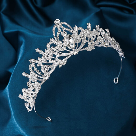 Bangboshi birthday crown tiara for girls 18 years old adult ceremony crown headband children's high-end little princess queen crown crown diamond hollow style