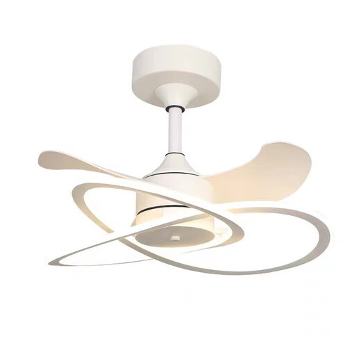 
Pupan Nordic fan light 2025 new silent master bedroom meal 9227 white 60c1