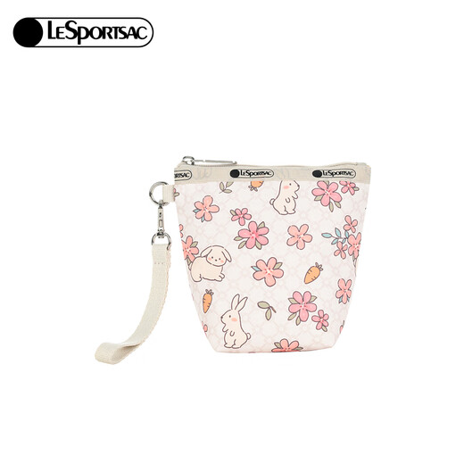 La nouvelle série Trendy Trend Series de Lesportsac Gift Portage de portefeuille imprimé pour les fleurs de la Saint-Valentin chinois et Little Lapin