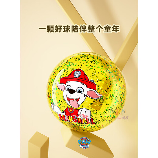 Wangwang Team Kinderball-Kind transparenter Schläger Blitz 2-jähriger 3-jähriger 3-jähriger Baby Fußball Basketball Ball Spielzeug Pikachu 6-Zoll hellfarbener Racket Blister Box 3887+ Luftzylinder