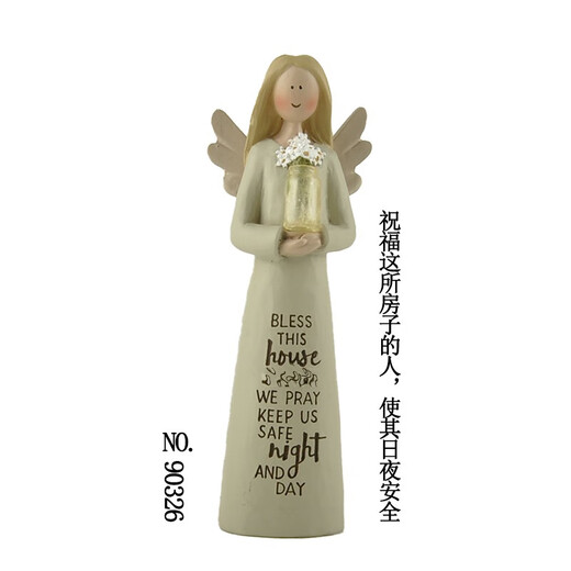 Jedes Stück hat eine besondere Bedeutung, origineller handgefertigter Charakter, niedliche Engel-Desktop-Dekoration, Heimoutfit, Geburtstagsgeschenk, Lotusfarbe 13586