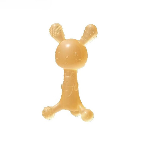 Ozan Ankosu is suitable for rabbit teethers, baby teething sticks, silicone toy chews for babies in the early teething period, and nano silver - radish rabbit teether storage box + anti-drop chain