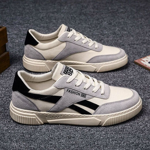 Changxiang Huili Sommer Herrenschuhe 2025 Neues koreanisches Stil Fashion Casual Sports Student Board Schuhe Vielseitige dünne Leinwandschuhe Männer RF-HD06 Green 41