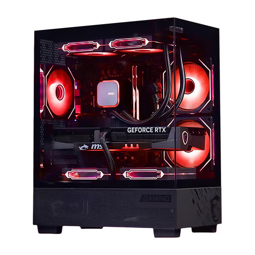 MSI AMD Ryzen 7500F/9600X/7650GRE/9060XT/5060Ti desktop assembly machine game e-sports Delta mobile computer host DIY complete machine sea view room configuration eight 9600X+RX9070GRE