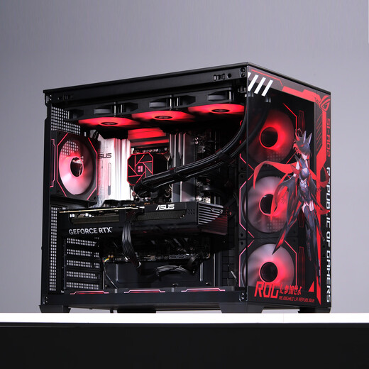 ASUS ROG i9 14900KF ASUS RTX5080 host 5070Ti desktop computer assembly machine high-end e-sports game live broadcast design rendering video editing machine configuration 6 i7 14700KF + ASUS 5070Ti