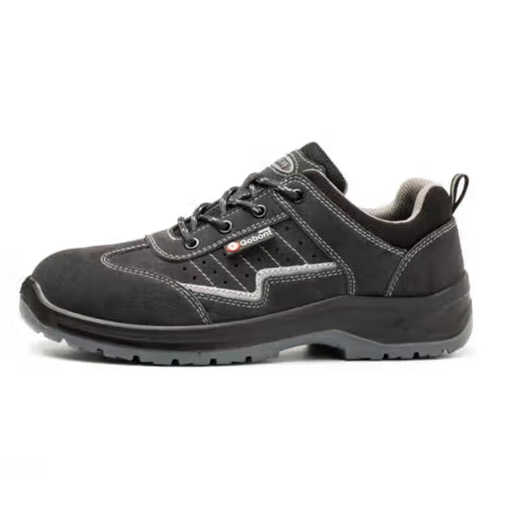 GUBANT 6624 Summer Soufflent Labour Protection Chaussures Anti-schash et anti-Cow Hide Cuir résistant Acide résistant et alcali