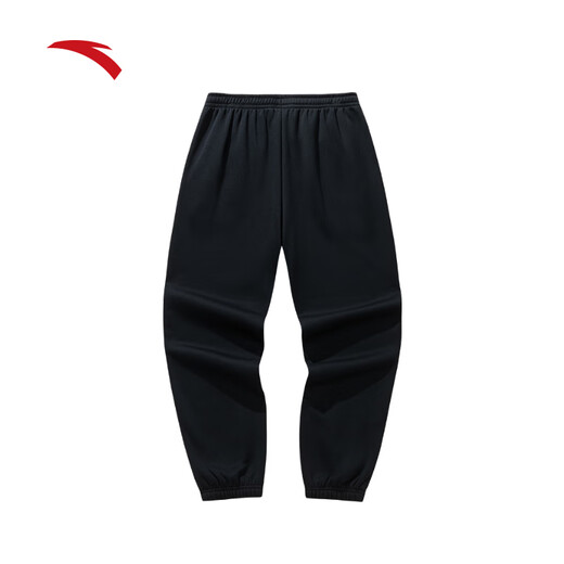 ANTA velvet sports trousers for men in winter thickened warm casual casual leggings trousers American retro loose knitted sweatpants