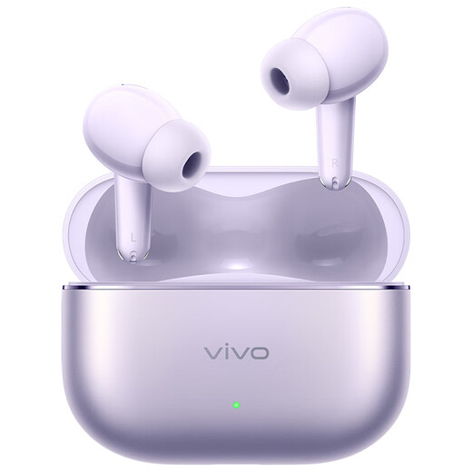 Vivo TWS 5, slightly smoked purple, 60dB deep sea smart noise reduction, cross-ecological seamless three-connection, four-mic adaptive active noise reduction, Bluetooth headset