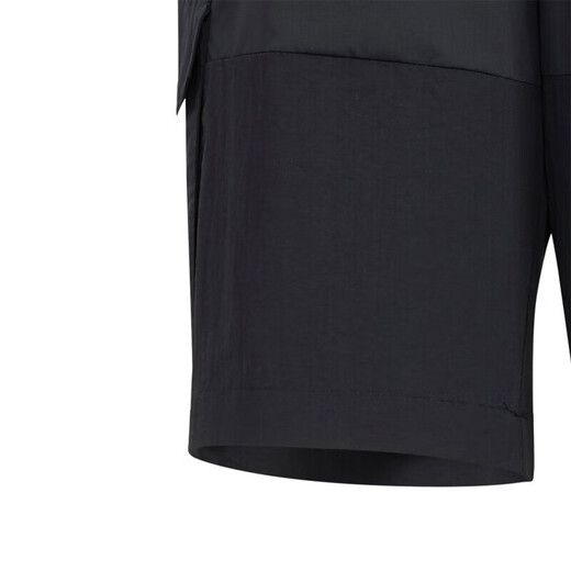 阿迪达斯（adidas）裤子男装 春夏季新款ins潮时尚梭织工装裤跑步训练健身短裤 HC9737/黑色 M 建议135-155斤