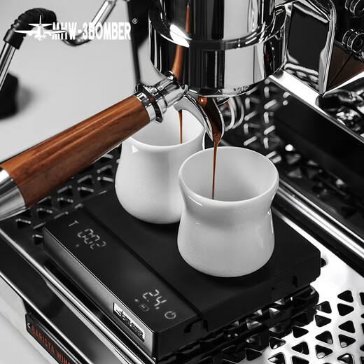MHW-3BOMBER Bomber Rubik's Cube Coffee Scale 3.0Pro Max Italian Hand Brewing Precision Timing Smart Electronic Scale Kitchen Scale 3 Brewing Modes Rubik's Cube 3.0 Electronic Scale