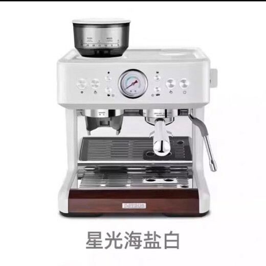 柏翠双锅炉意式全咖啡机家用奶泡机研磨一体机小型 PE3899 3899+大礼包
