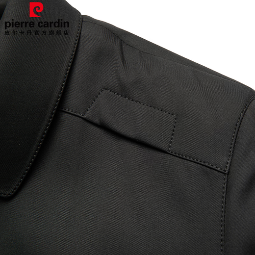 Pier Cardin [Anti-wrinking] gabardina para hombres en primavera y otoño de la solapa de negocios de la primavera y otoño