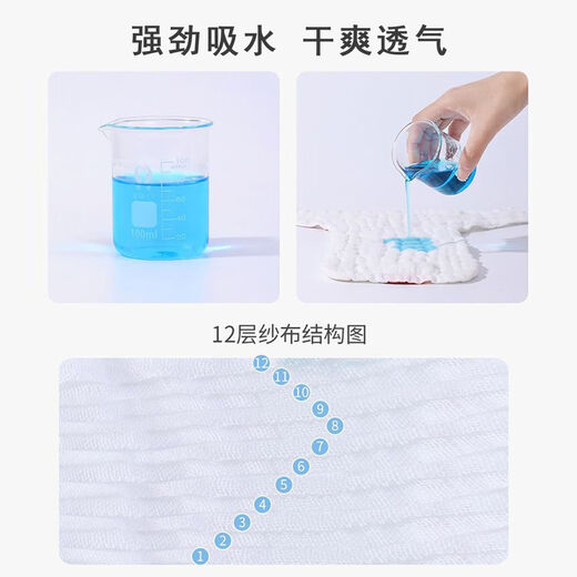 婴儿纯棉尿布一体式尿布可水洗透气尿戒子宝宝专用四季款纱布尿布 【7A抗菌】 5条装 颜色随机 L码【推荐15-25斤宝宝】