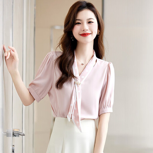 OLJ高档品牌连衣裙女2025年夏季新款感女神范时尚优雅显瘦裙子 卡点领+黑色 M