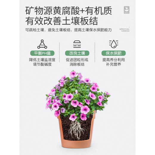 Stanley soil activator loosens and improves hardening mineral source potassium fulvic acid black water fertilizer loosening essence improver soil activator 200g1