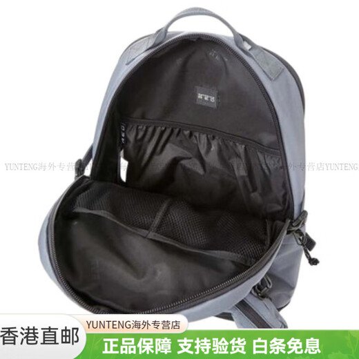 Samsonite Clynee 20L Briefschild Etikett Stoff Rucksack Großer Männerstil Dunkelgrau Fashion Pendler Basic -Paket (Tasche)