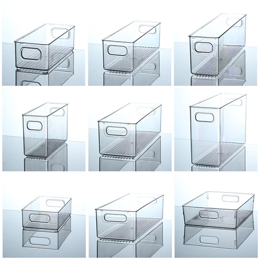 Yonghuan Mirror Cabinet Acryl Verschiedenes Schreibwarenzubehör Bleistiftspeicherbox Organisierende Kiste Schmal