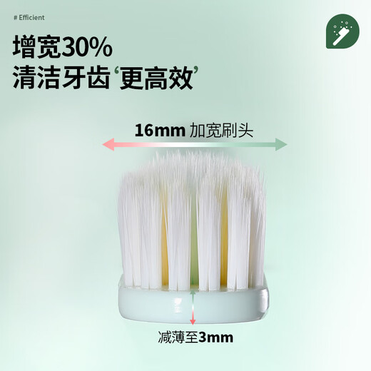 
RAOYI high density wide head soft bristle toothbrush for gum protection sensitive gums [pink + rice + green] elegant soft bristle 3 pieces