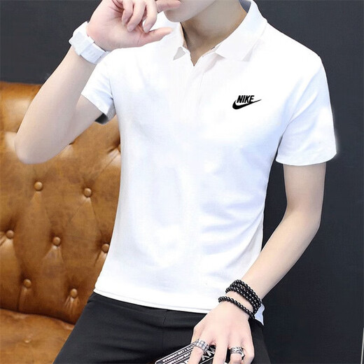 耐克（NIKE）POLO衫 夏季新款官方舰店高尔夫服透气半袖翻领短袖T恤 FN3895-100/白色新款/正常尺码 M 170/88A