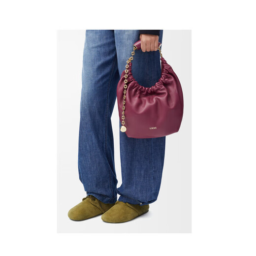 Loewe Women's Purple Lambe Lambor Handbag Chinois Valentine's Gift A914NCHX01-1048
