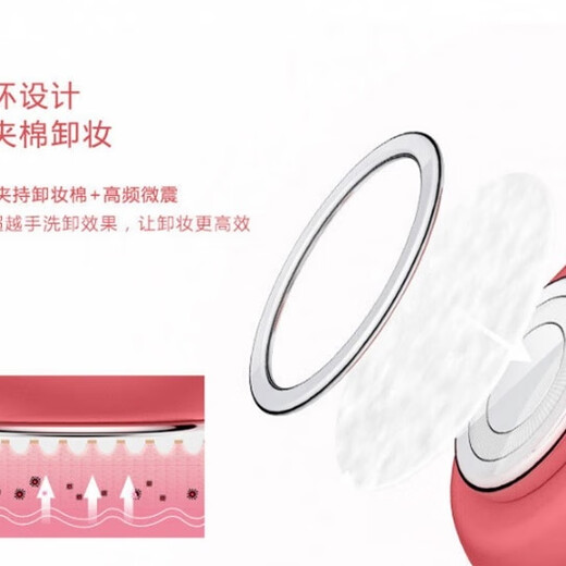 Unbekanntes hochwertiges elektrisches Gesichtswaschgerät, Ultraschall-Vibrationsreinigungsgerät