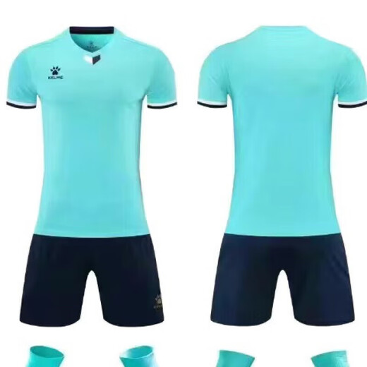 卡尔美（KELME）2025新款训练短袖比赛足球套装男女大学生队服新款速干透气定制球 1048白色 S