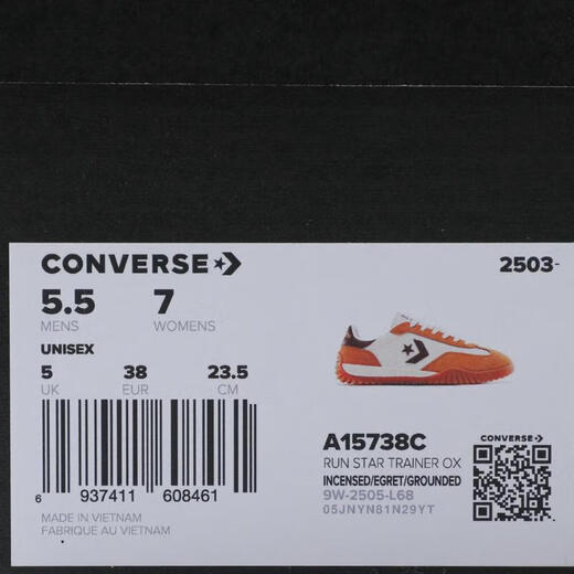 
Converse [大发发] 2025 Women's Chuck Taylor SEASONAL Casual Sports Shoes A15738C 42
