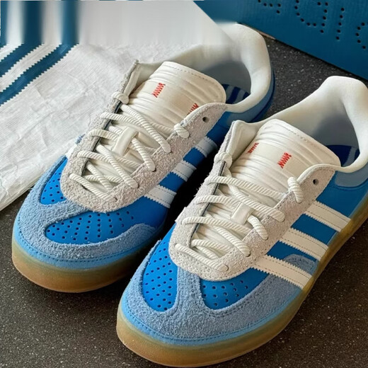 阿迪达斯 （adidas）Gazelle Bad Bunny坏痞兔联名德训运动休闲鞋男女 IF9735 蓝色IF9734 (现货) 35.5