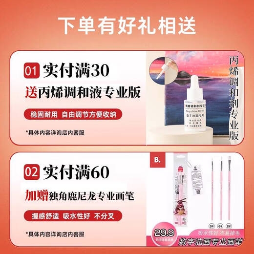语森忆宝藏湾数字油画diy豆豆奶香合集填充卡通填色解压油彩画数字画 Z695奶香镇-大门 40*50CM纯画布版