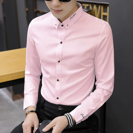 Woodpecker (TUCANO) white shirt men's long-sleeved formal wear business casual inner wear spring and autumn jacket short-sleeved shirt without burning inch 6626 short-sleeved white M (85-105Jin[Jin equals 0.5 kg])